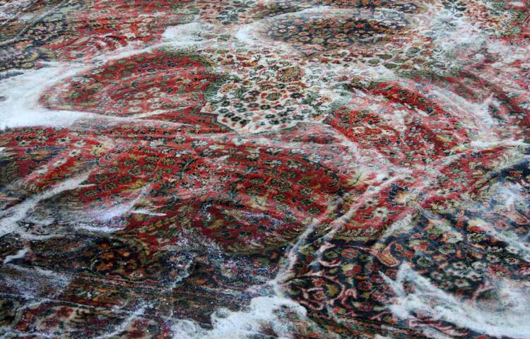 how to clean a persian rug