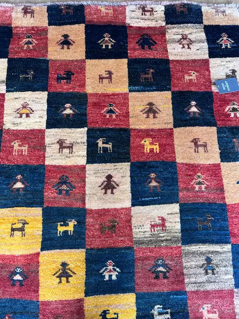 Gabbeh. 189 x 108cm £820-2