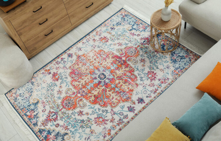 rugs in a living room