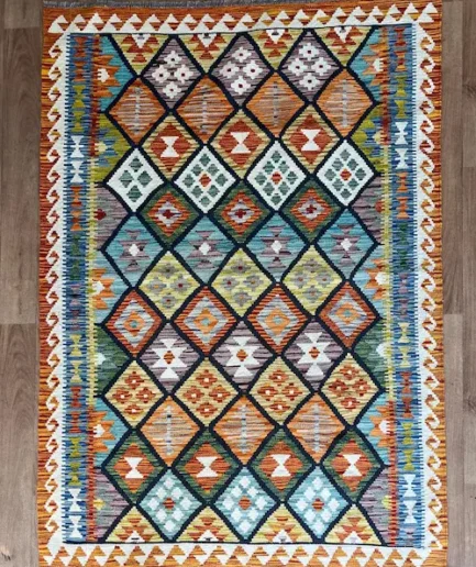 Afghan Kilim - 183 x 129 cm