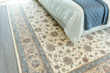 bedroom big rug