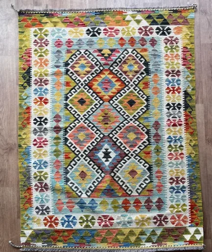 Afghan Kilim - 181 x 118 cm