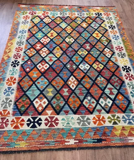 Afghan Kilim - 204 x 157cm