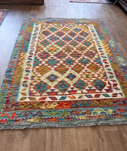Afghan kilim - 203 x 147 cm