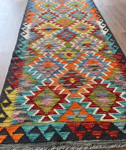 Kilim, Afghan kilim. 197x81cm. £159 (3)
