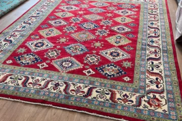 how do you flatten a rug, Large. Kazak. 300x248cm £1050 (1)