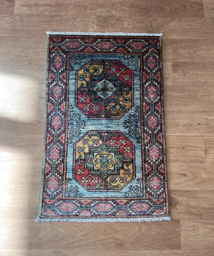Small Afghan Kundoz 88x57cm. £175 (4)